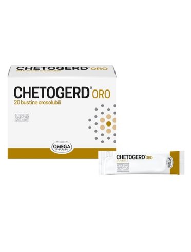 Chetogerd oro - integratore digestivo - 20 bustine