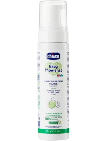 Chicco baby moments kids shampoo e balsamo soufflé 150 ml Chicco baby moments kids shampoo e balsamo soufflé 150 ml