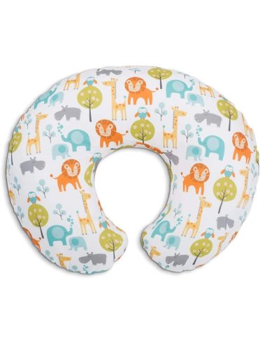 Chicco cuscino allattamento boppy 0m+ peaceful jungle Chicco cuscino allattamento boppy 0m+ peaceful jungle