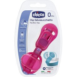 Chicco Clip Salvasucchietto Rosa 1 Pezzo