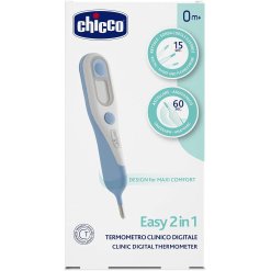 Chicco Easy 2 in 1 Termometro Digitale 1 Pezzo