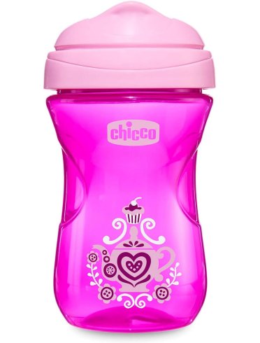 Chicco easy cup bicchiere bambina 12m+ 266 ml Chicco easy cup bicchiere bambina 12m+ 266 ml