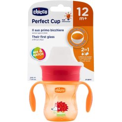 Chicco Perfect Cup Tazza Neutro Silicone 360° 12m+ 200 ml