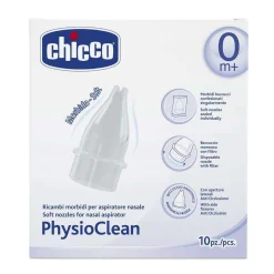 Chicco Physioclean Ricambi per Aspiratore Nasale Soft 10 Pezzi