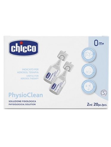 Chicco physioclean soluzione fisiologica decongestionante 20 pezzi