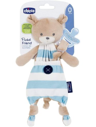 Chicco pocket friend portasucchietto buddy orso 1 pezzo