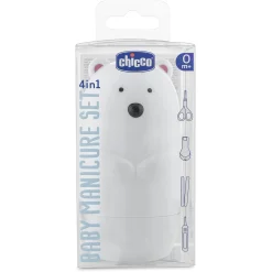Chicco Set Orso Polare Manicure per Bambini 4 Pezzi