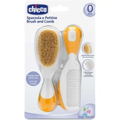 Chicco Set Spazzola e Pettine Arancione 0m+