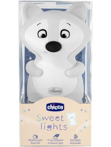 Chicco luce notturna volpe ricarica usb