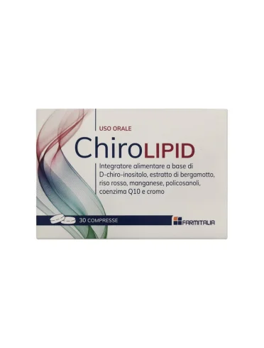 Chirolipid - integratore per il controllo del colesterolo - 30 compresse Chirolipid - integratore per il controllo del colesterolo - 30 compresse
