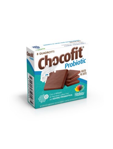 Chocofit probiotic integratore 8 cioccolatini