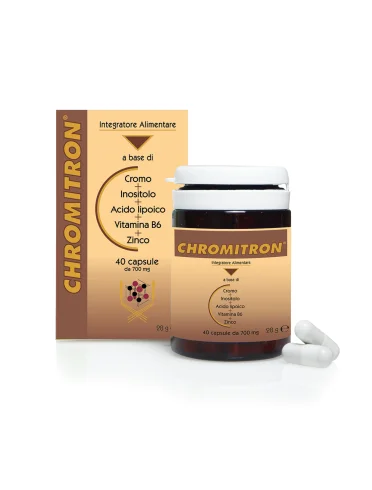 Chromitron integratore controllo glicemia 40 capsule