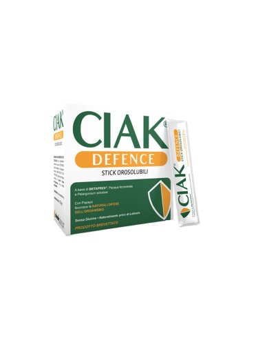 Ciak defence - integratore per difese immunitarie - 30 stick orosolubili Ciak defence - integratore per difese immunitarie - 30 stick orosolubili