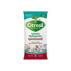 Citrosil - Salviette Igienizzanti Multiuso con Eucalipto - 40 Pezzi