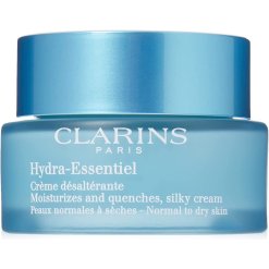 Clarins Hydra-Essentiel Silky Cream - Crema Viso Idratante per Pelle Normale e Secca - 50 ml