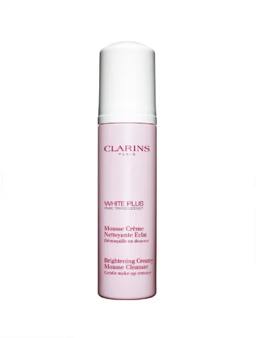 Clarins white plus mousse-creme nettoyant eclat - crema viso uniformante - 150 ml