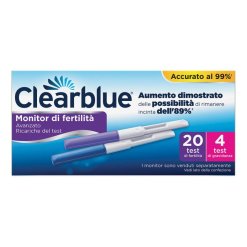 Clearblue - Test di Fertilità e Gravidanza - 20 + 4 Stick