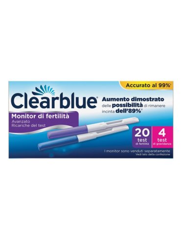 Clearblue - test di fertilità e gravidanza - 20 + 4 stick