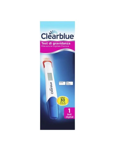Clearblue - test di gravidanza digitale precoce - 1 stick