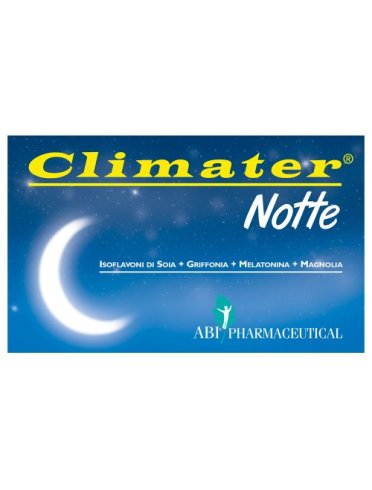 Climater notte - integratore per favorire il sonno durante la menopausa - 20 compresse orosolubili