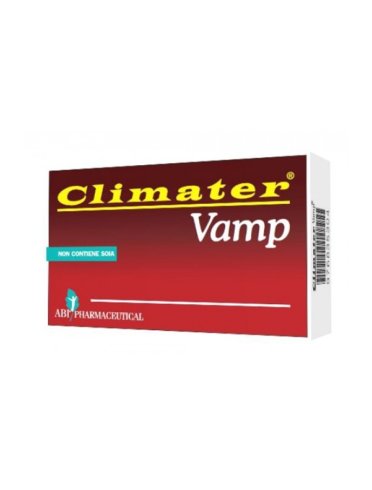 Climater vamp - integratore per disturbi del ciclo e menopausa - 20 compresse