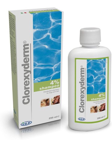 Clorexyderm 4% shampoo per cani 250 ml
