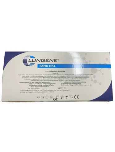Clungene test rapido covid-19 tampone nasale 25 pezzi Clungene test rapido covid-19 tampone nasale 25 pezzi