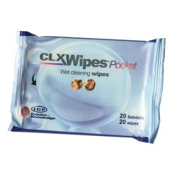 CLX Wipes Pocket Salviettine Veterinarie Detergenti 20 Strappi