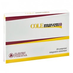 Colemaven Q10 - Integratore per il Controllo del Colesterolo - 30 Compresse