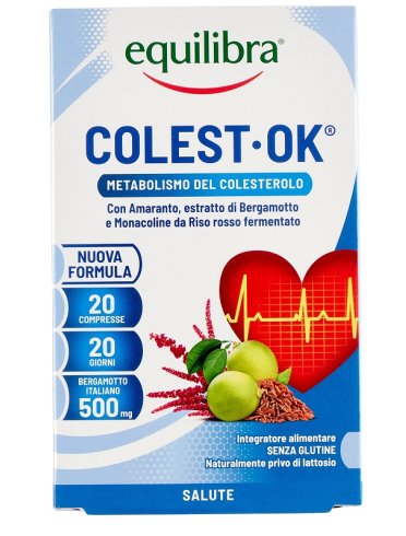 Colest ok integratore controllo colesterolo 20 compresse