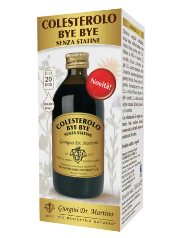 Colesterolo bye bye senza statine integratore 200 ml Colesterolo bye bye senza statine integratore 200 ml