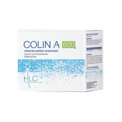 Colin A 600 - Integratore per Fatica Mentale - 30 Fiale x 10 ml