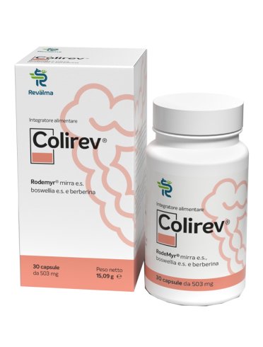 Colirev - integratore per la funzione digestiva - 30 capsule