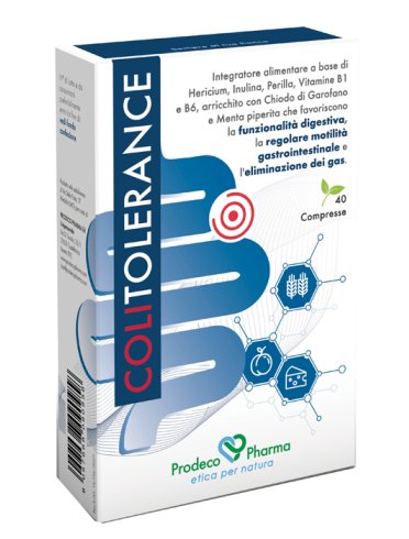 Colitolerance - integratore digestivo - 40 compresse