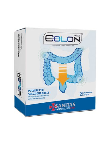 Colonpeg integratore benessere intestinale 2 buste x 60 g