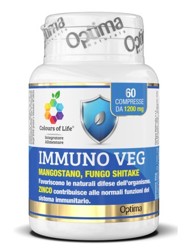 Colours of life immuno veg - integratore per il sistema immunitario - 60 compresse