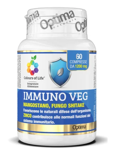 Colours of life immuno veg - integratore per il sistema immunitario - 60 compresse