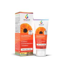 Colours Of Life Skin Supplement Calendula - Crema Corpo Idratante Lenitiva - 100 ml
