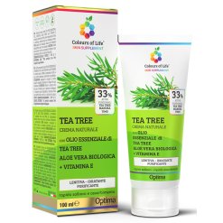 Colours Of Life Tea Tree - Crema Corpo Lenitiva - 100 ml