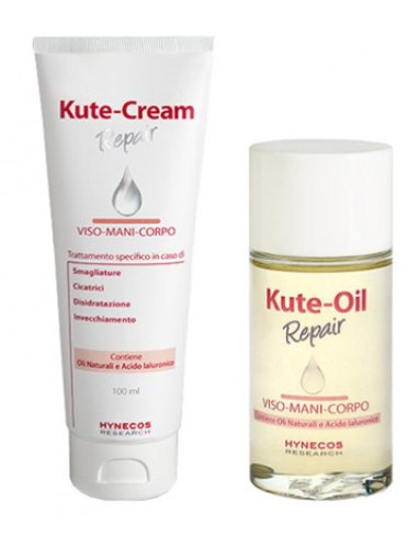 Kute oil repair trattamento mani 60 ml + kute cream reapir 100 ml