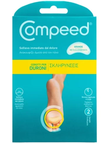 Compeed - cerotti per duroni largo - 2 pezzi Compeed - cerotti per duroni largo - 2 pezzi