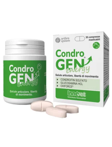Condrogen energy - integratore veterinario per le articolazioni - 30 compresse masticabili Condrogen energy - integratore veterinario per le articolazioni - 30 compresse masticabili