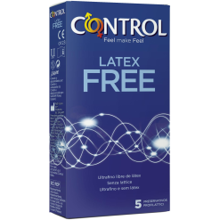 Control Preservativo New Latex Free 5 Pezzi