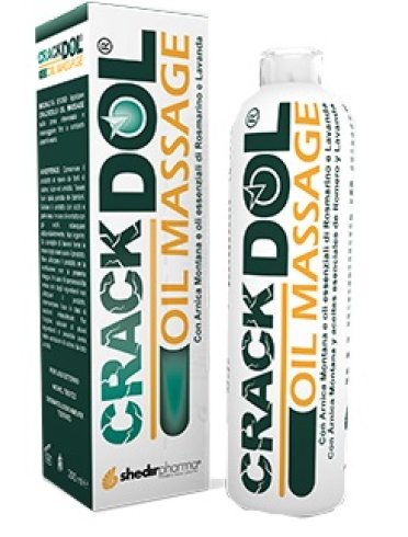 Crackdol oil massage - trattamento di dolori muscolari e articolari - 200 ml