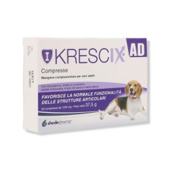 Krescix AD - Integratore per il Benessere delle Articolazioni di Cani e Gatti - 30 Compresse Divisibili