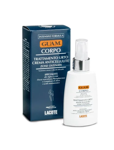 Guam trattamento urto crema corpo anticellulite zone ostinate 100 ml Guam trattamento urto crema corpo anticellulite zone ostinate 100 ml