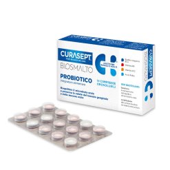 Curasept Biosmalto - Integratore Probiotico Gengive - 14 Compresse