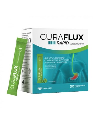 Curaflux rapid rimedio per bruciore e reflusso 30 bustine