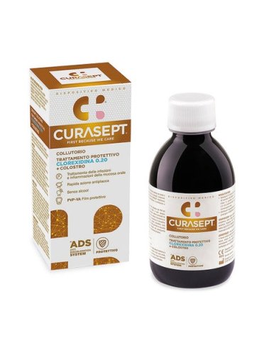 Curasept ads + dna - colluttorio trattamento protettivo con clorexidina 0.20 - 200 ml