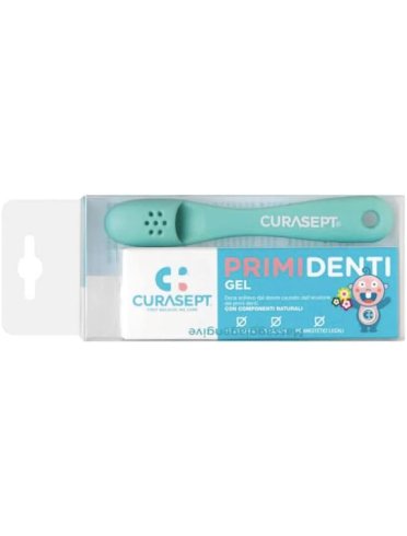 Curasept gel primi denti kit massaggiagengive 2 pezzi